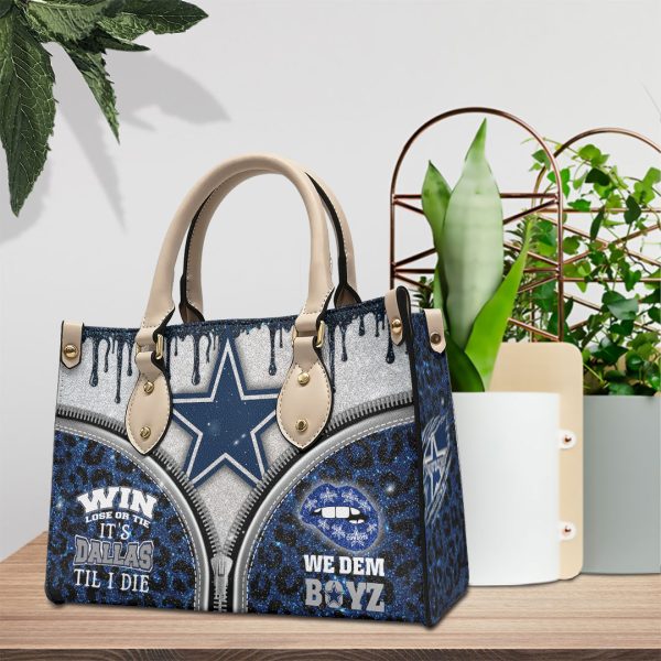 Dallas Cowboys Leather HandBag - VANDH 2280