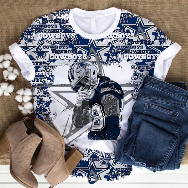 Dallas Cowboys 3D T-Shirt - VANDH 2239