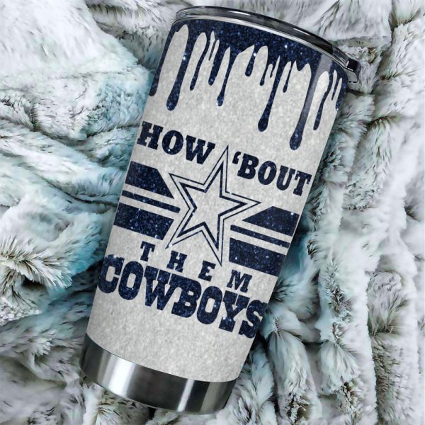 Personalized Dallas Cowboys Tumbler Cup - VANDH 2235