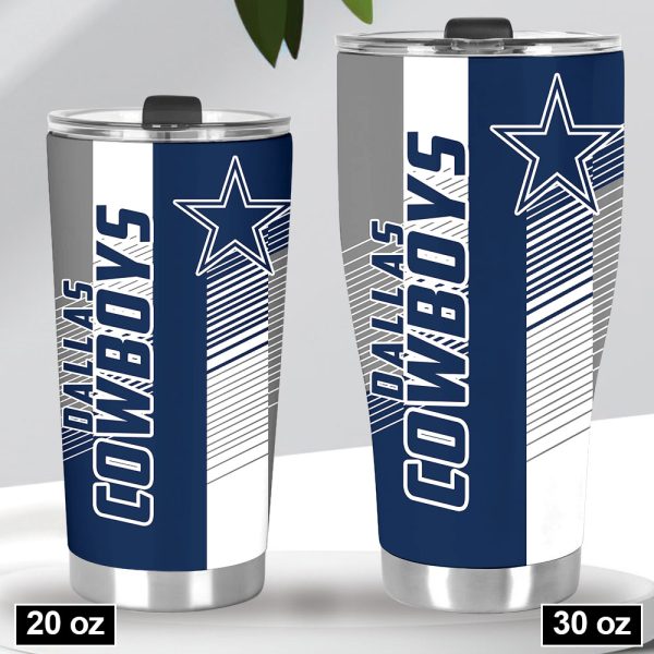 Personalized Dallas Cowboys Tumbler Cup - VANDH 2236