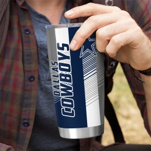 Personalized Dallas Cowboys Tumbler Cup - VANDH 2236