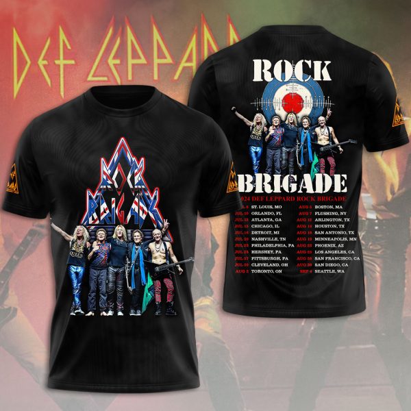 Def Leppard 3D Apparel - NGHIAVT 1414