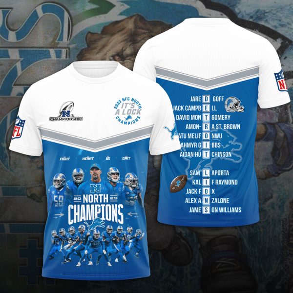 Detroit Lions 3D Apparel - MAITM 5590