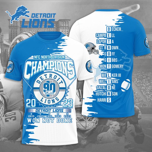 Detroit Lions 3D Apparel - NGHIAVT 1375