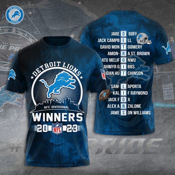 Detroit Lions 3D Apparel - TANTN 4275