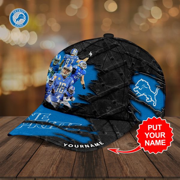 Personalized Detroit Lions Classic Cap - TANTN 4295