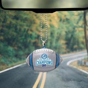 Detroit Lions Custom Shape 2-sided Acrylic Car Ornament – HOATT 4151