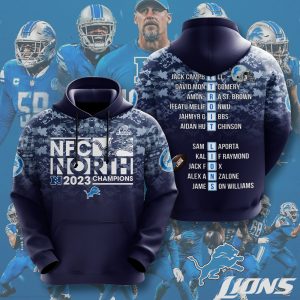 Detroit Lions 3D Apparel - HOATT 4160