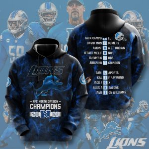 Detroit Lions 3D Apparel - HOATT 4185