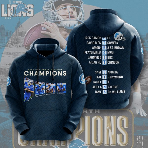 Detroit Lions 3D Apparel - HOATT 4200