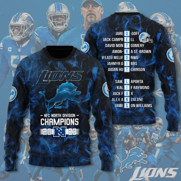 Detroit Lions 3D Apparel - HOATT 4185