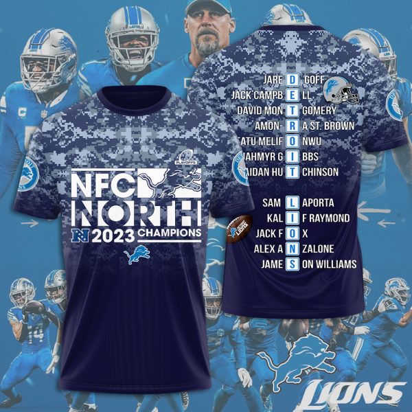 Detroit Lions 3D Apparel - HOATT 4160