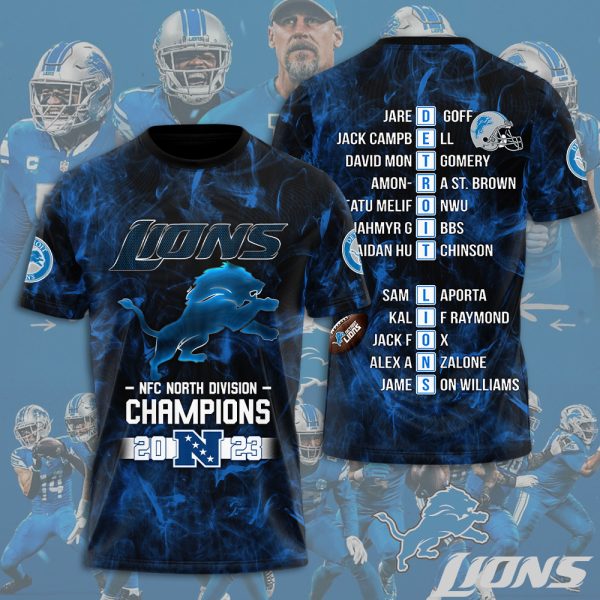 Detroit Lions 3D Apparel - HOATT 4185