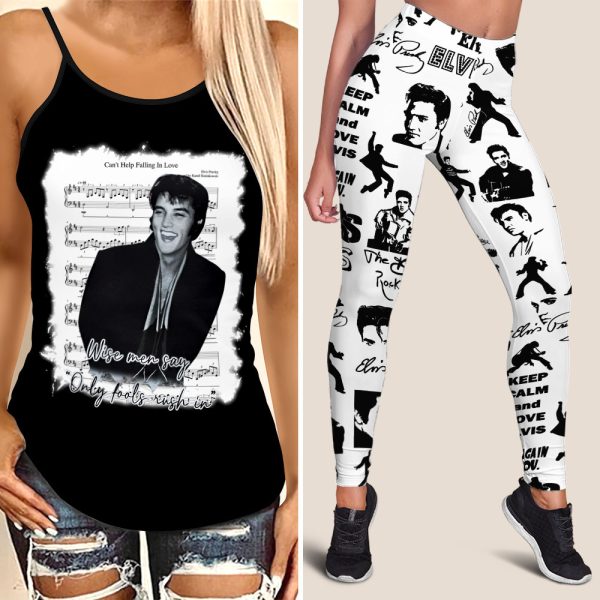 Elvis Presley Criss-Cross Leggings - MAITM 5348