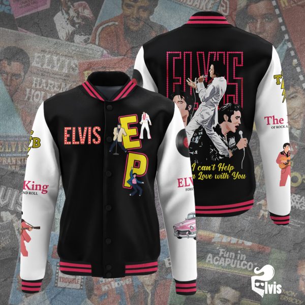 Elvis Presley Varsity Jacket - TANTN 4356