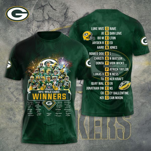 Green Bay Packers 3D Apparel – TANTN 4244