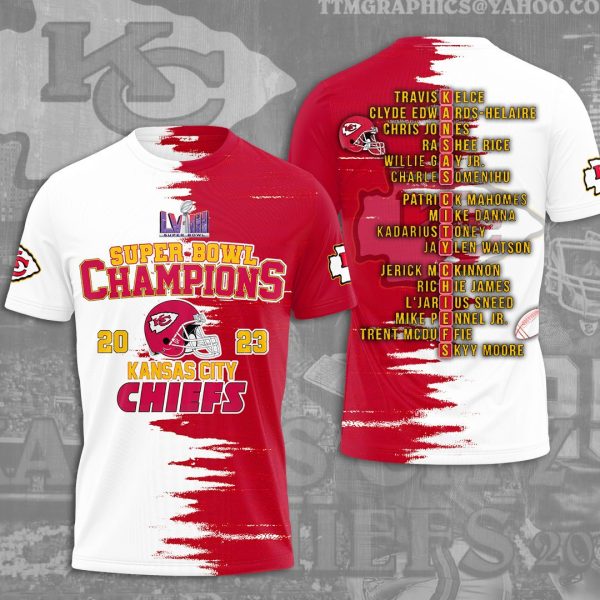 Kansas City Chiefs 3D Apparel - NGHIAVT 1429