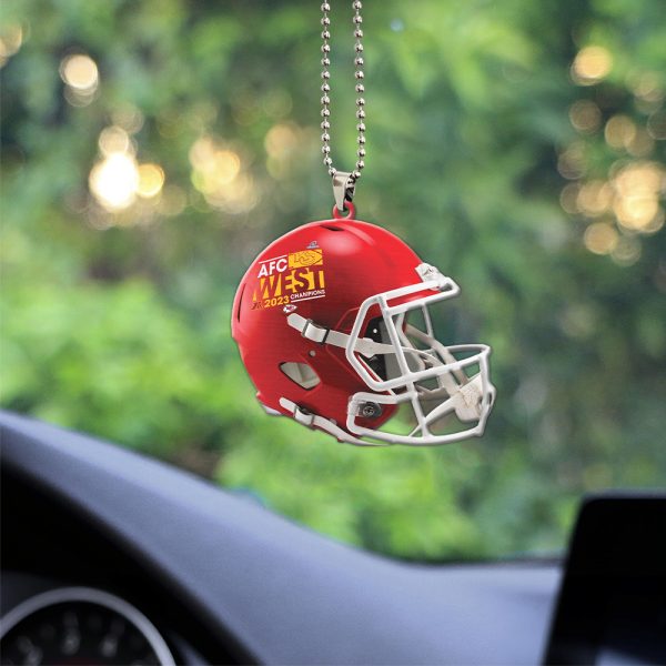 Kansas City Chiefs Custom shape 1-sided Acrylic Car Ornament - HOATT 4124