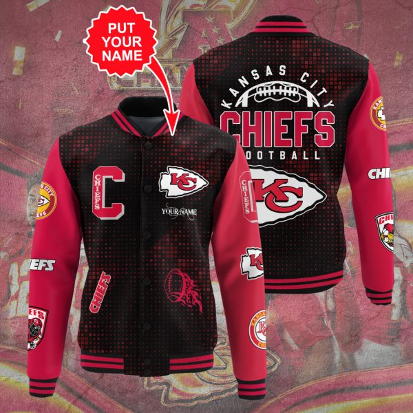 Personalized Kansas City Chiefs Varsity Jacket - TANTN 4382