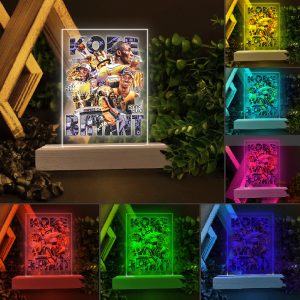 Kobe Bryant Led Light with Wooden Base (7 Colors) - TANTN 4004