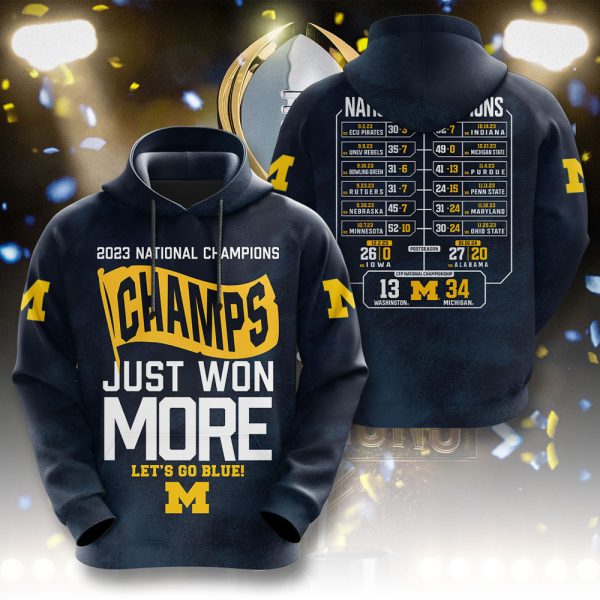 Michigan Wolverines Football 3D Apparel - NGHIAVT 1337