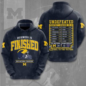 Michigan Wolverines Football 3D Apparel – MAITM 5470