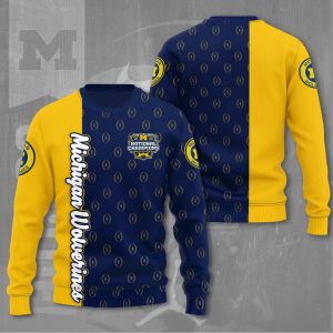 Michigan Wolverines Football 3D Apparel - MAITM 5549