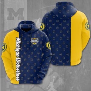 Michigan Wolverines Football 3D Apparel - MAITM 5549