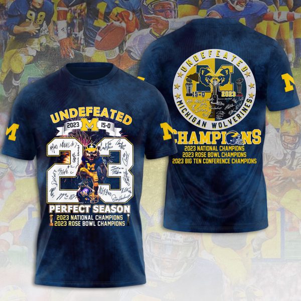 Michigan Wolverines Football 3D Apparel - VANDH 2332