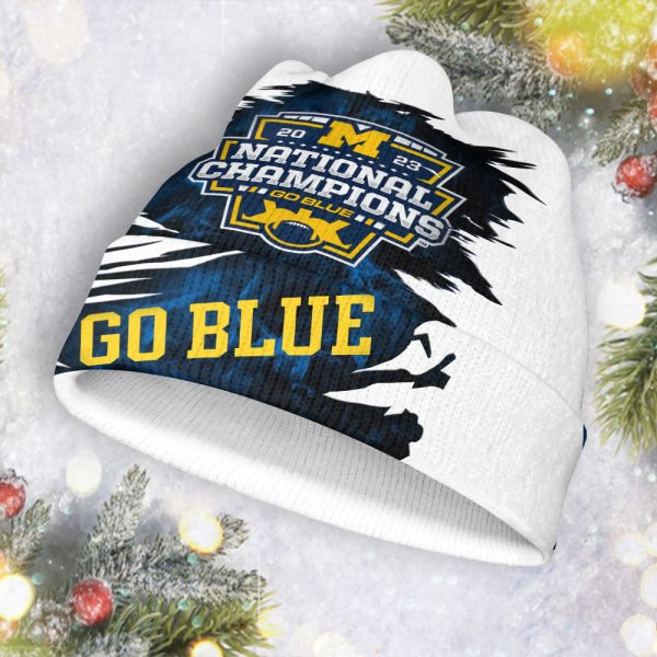 Michigan Wolverines Football Beanie Hat - MAITM 5599