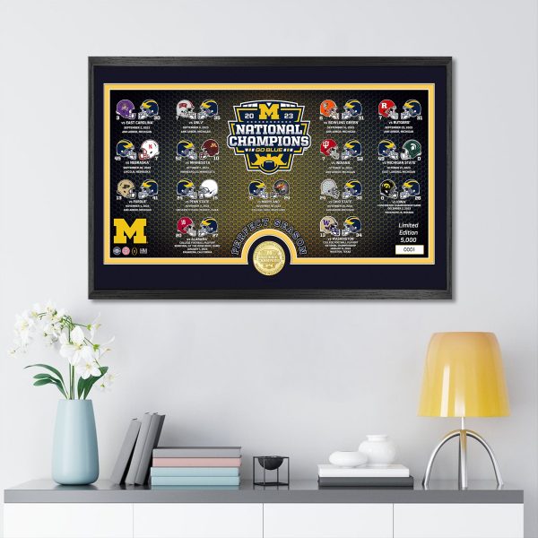 Michigan Wolverines Football Canvas - MAITM 5582