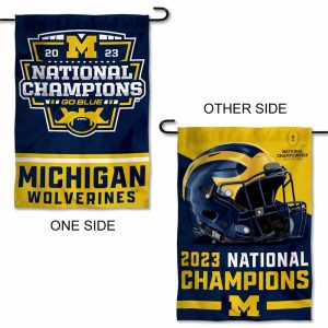 Michigan Wolverines Football Garden Flag - TANTN 4225