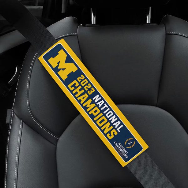 Michigan Wolverines Football Seat Belt Cover 2PCS - MAITM 5562