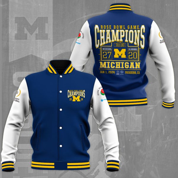 Michigan Wolverines Football Varsity Jacket - MAITM 5332