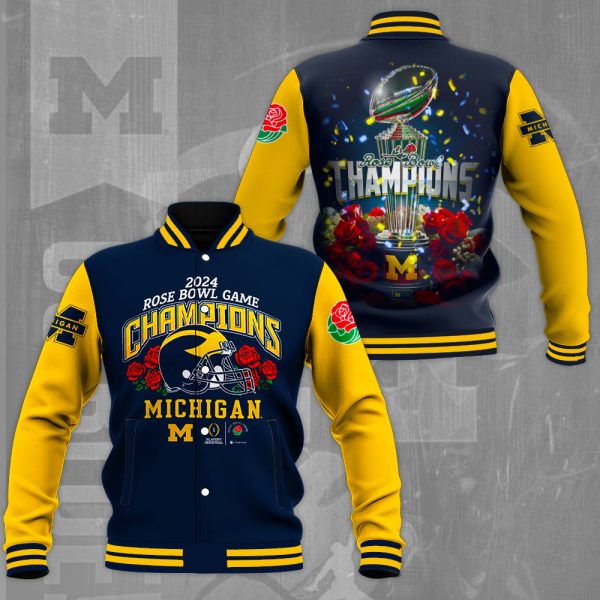 Michigan Wolverines Football Varsity Jacket - MAITM 5379