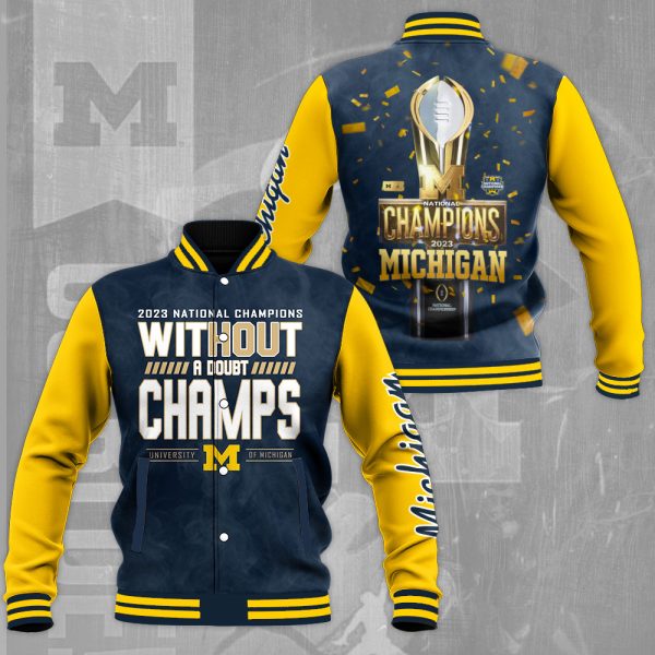 Michigan Wolverines Football Varsity Jacket - MAITM 5463