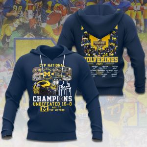 Michigan Wolverines Football 3D Apparel - VANDH 2203