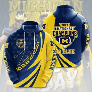 Michigan Wolverines Football 3D Apparel - GNE 009