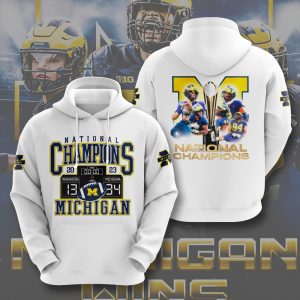 Michigan Wolverines Football 3D Apparel - HOATT 4177