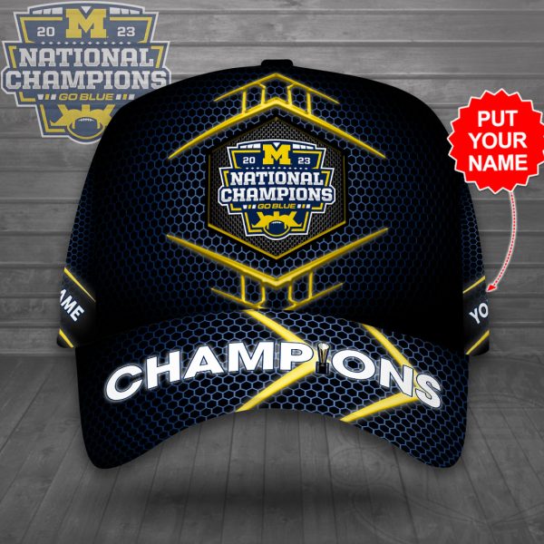 Personalized Michigan Wolverines Football Classic Cap - HOATT 4163