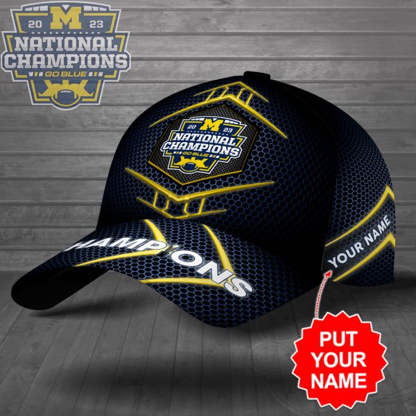 Personalized Michigan Wolverines Football Classic Cap - HOATT 4163