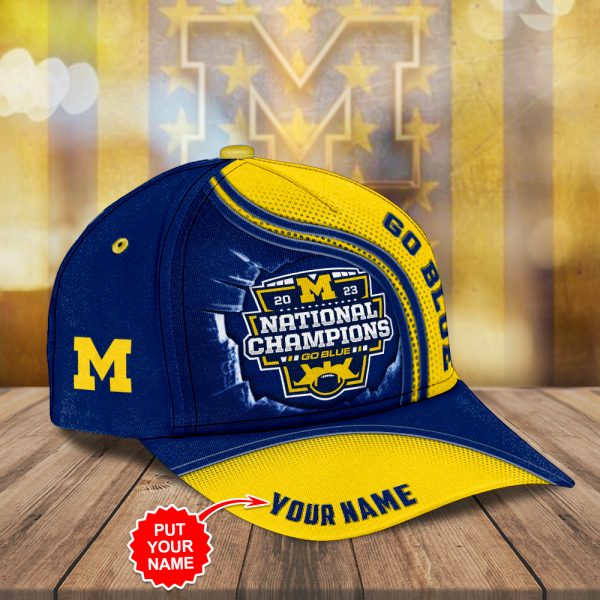 Personalized Michigan Wolverines Football Classic Cap - MAITM 5437