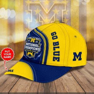 Personalized Michigan Wolverines Football Classic Cap - MAITM 5437