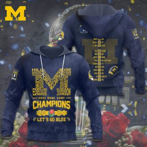 Michigan Wolverines Football 3D Apparel - TANTN 4010