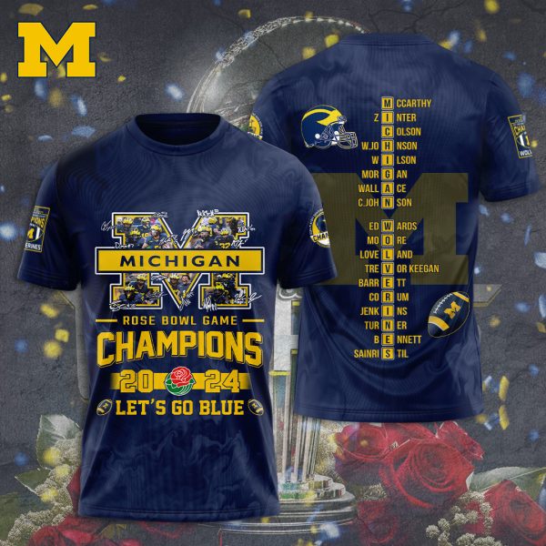 Michigan Wolverines Football 3D Apparel - TANTN 4011