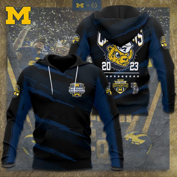 Michigan Wolverines Football 3D Apparel - TANTN 4106