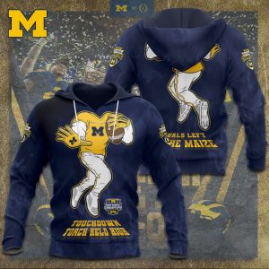 Michigan Wolverines Football 3D Apparel - TANTN 4117