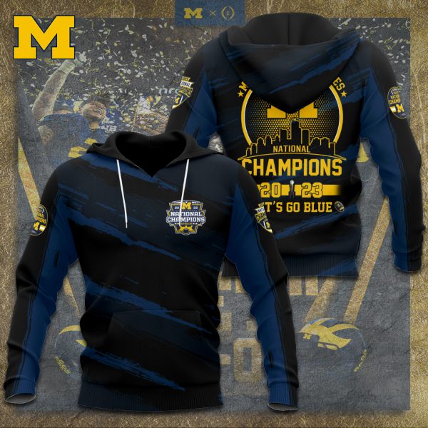 Michigan Wolverines Football 3D Apparel - TANTN 4128