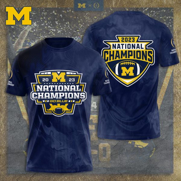 Michigan Wolverines Football 3D Apparel - TANTN 4129