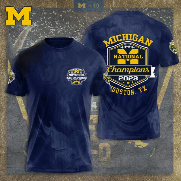 Michigan Wolverines Football 3D Apparel - TANTN 4148